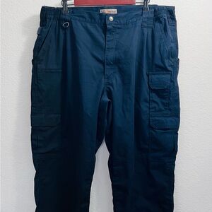 5.11 Tactical Men's Pants Taclite Pro Ripstop Pants Men Size 42 X 32  Dark Blue